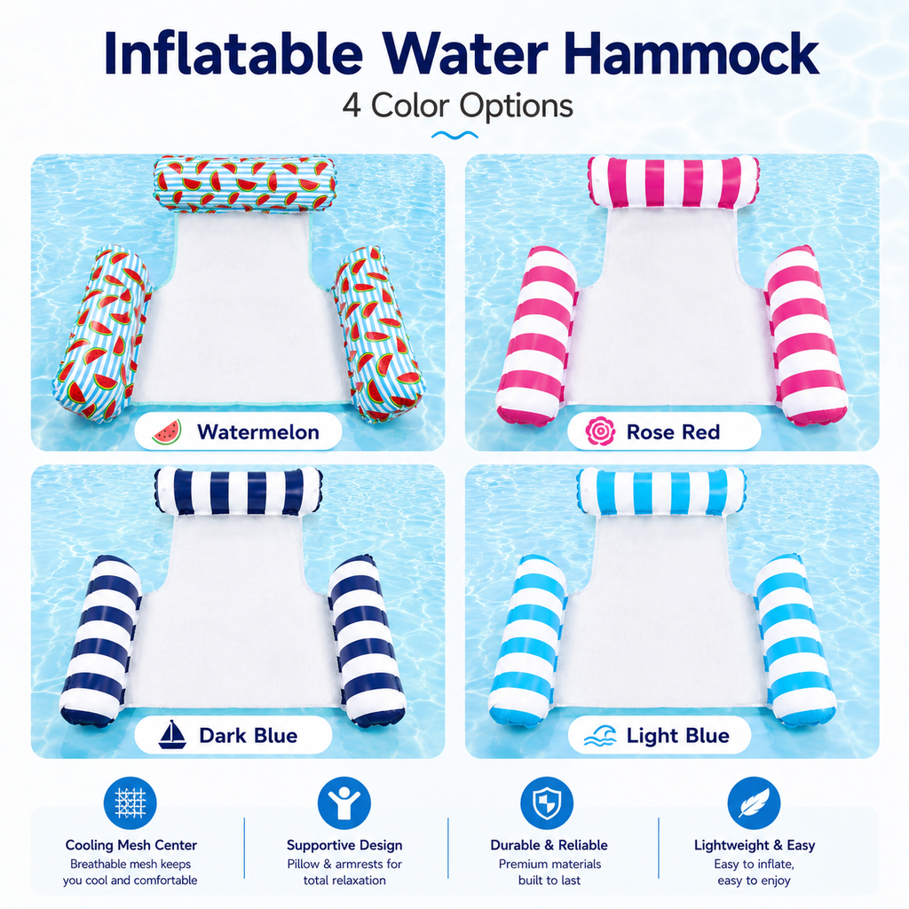 AquaRelax™ Premium Water Hammock