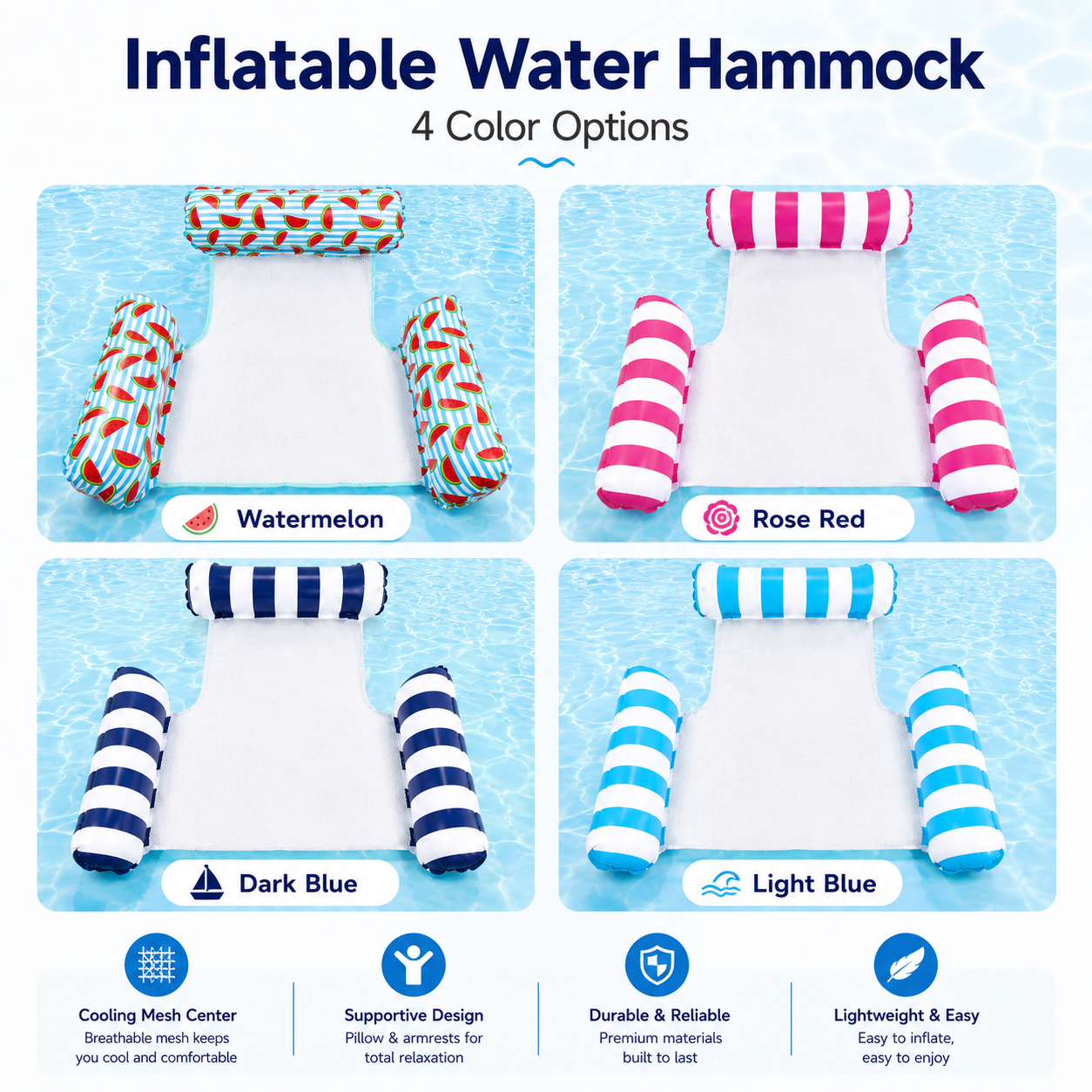 AquaRelax™ Premium Water Hammock